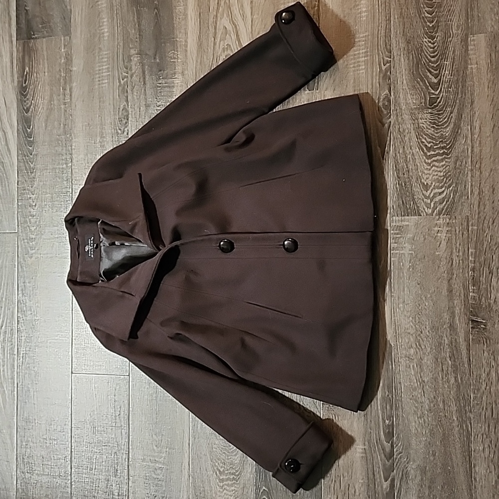 Collection By Gallery Wool Peacoat